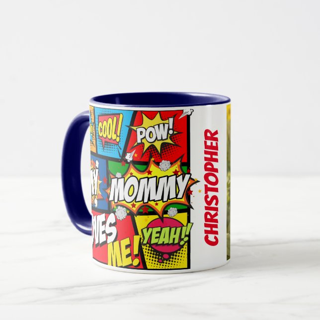 My Mommy Loves Me PHOTO Mug (Front Left)