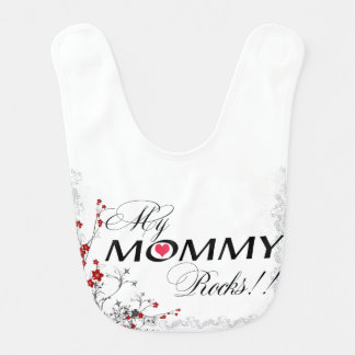 "My Mommy Rocks!" Baby Bib