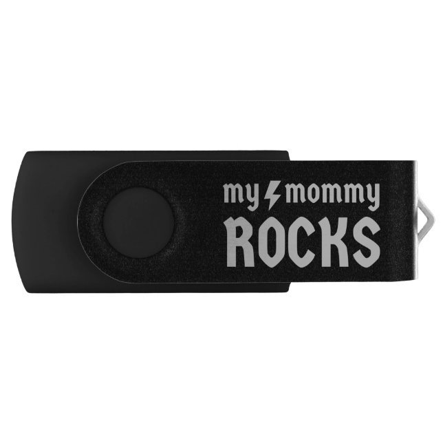 My Mommy Rocks Flash Drive (Front)