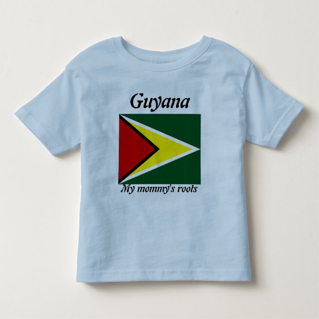 My mommy's roots guyana kids t-shirts (Front)