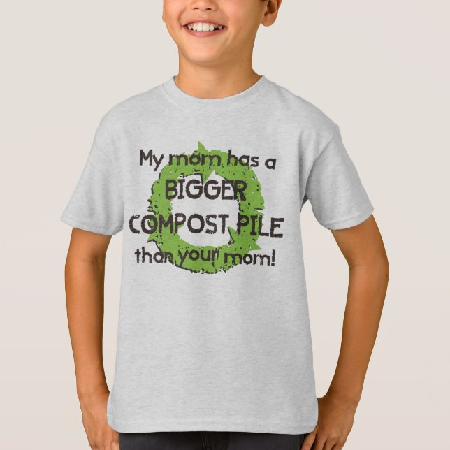 My Moms Compost T-Shirt (Front)