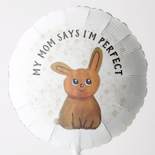 My Monthly Hapiness magic rabbit Balloon