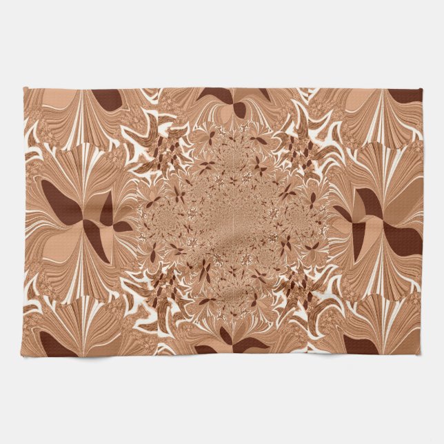 My Morning Coffee Colors Towel (Horizontal)