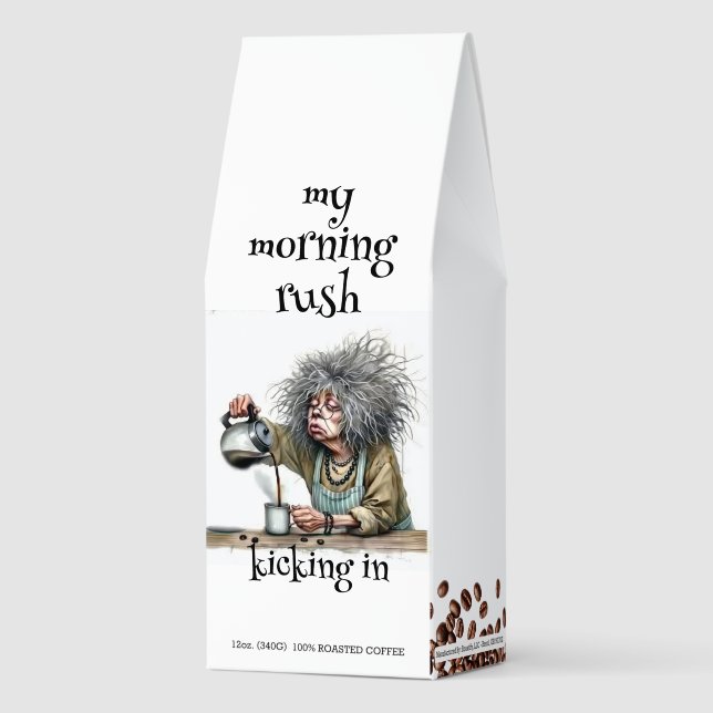My Morning Rush Roasted Coffee (Front)