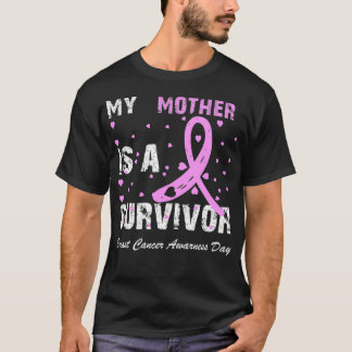 My Mother Is A Survivor Breast Cancer dragon bal s T-Shirt