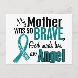 My Mother Is An Angel 1 Ovarian Cancer Postcard