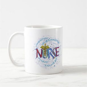 My motto nurse coffee mug