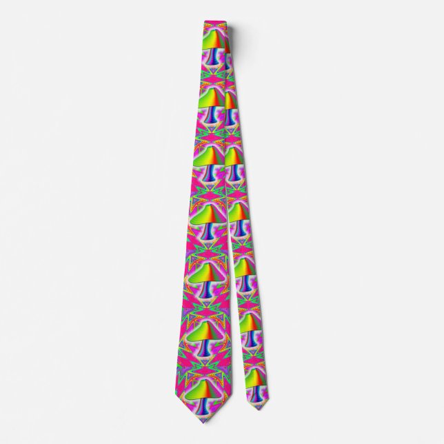 My Mushroom Quest Neck Tie (Front)