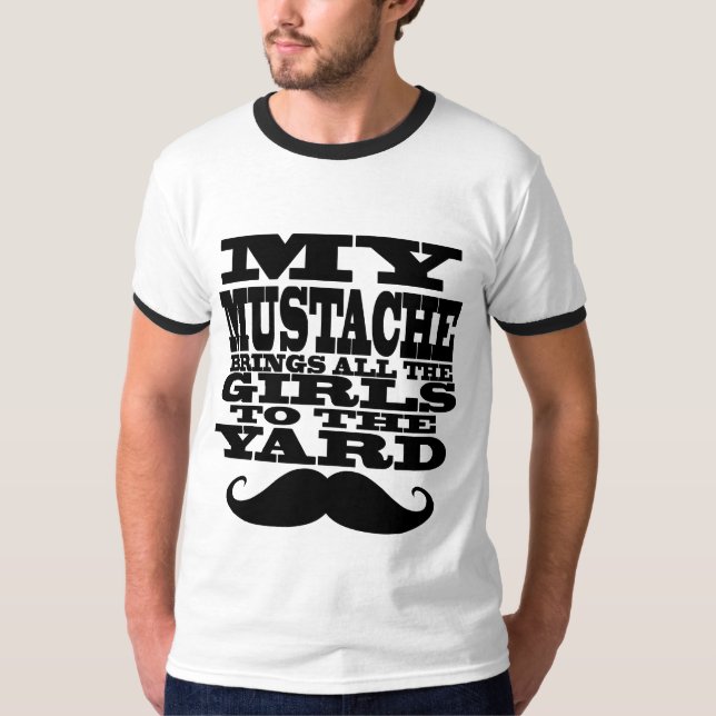 My Mustache T-Shirt (Front)