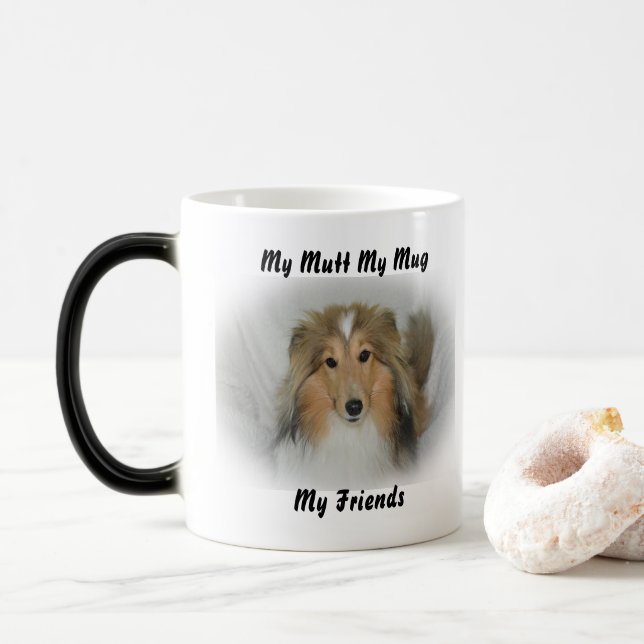 My Mutt My Mug My Friends. (With Donut)