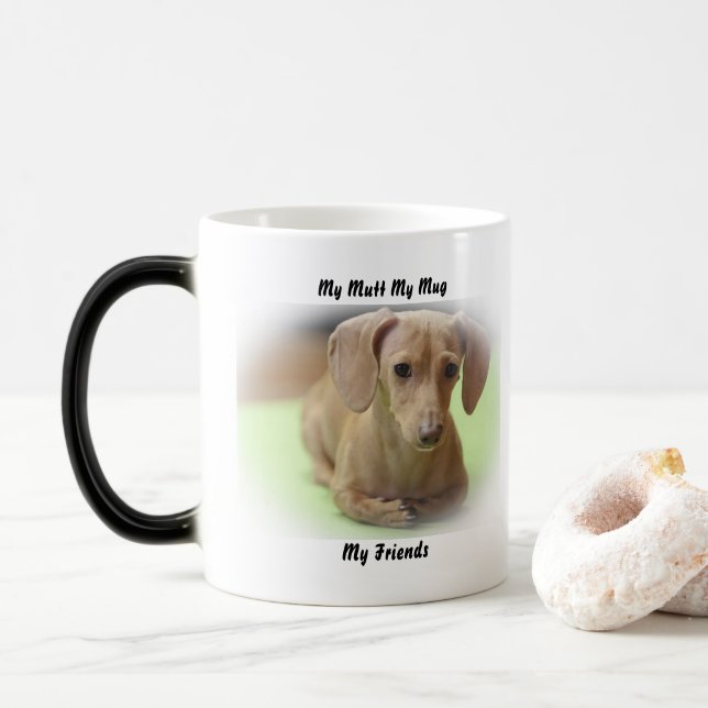 My Mutt My Mug My Friends. (With Donut)