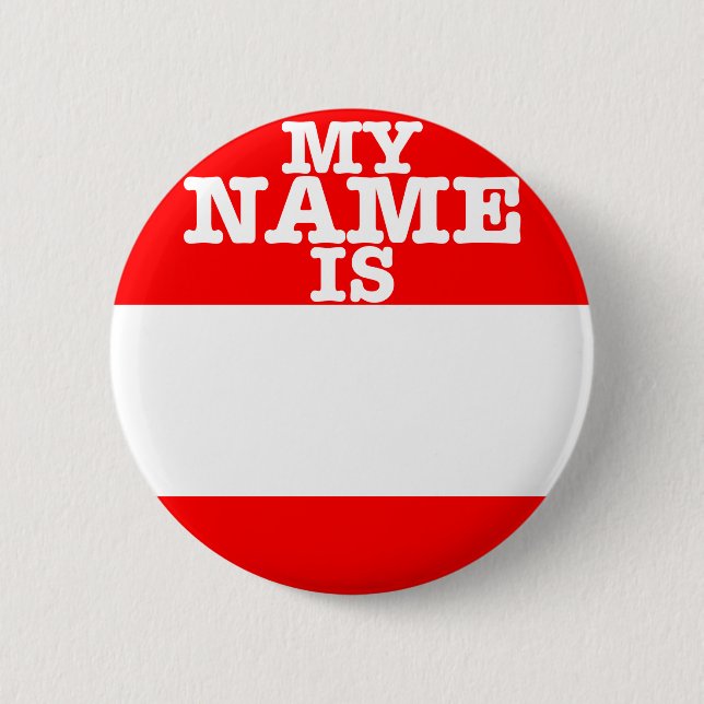 My Name Is Button (Front)