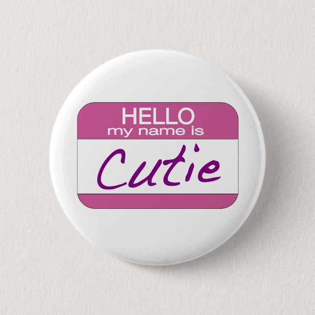 My Name is Cutie Button (Front)
