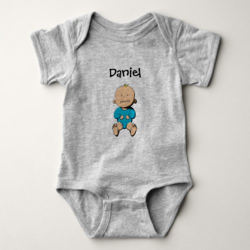 My name is Daniel Baby Bodysuit