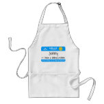 My Name Is | I Have A Dinking Problem | Pickleball Adult Apron at Zazzle