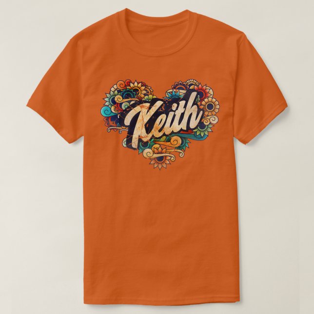 My name is Keith T-Shirt (Design Front)