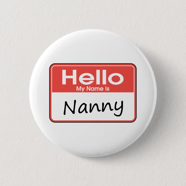 My Name is Nanny Button (Front)