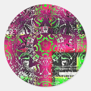 My Name Is Not Donna Classic Round Sticker