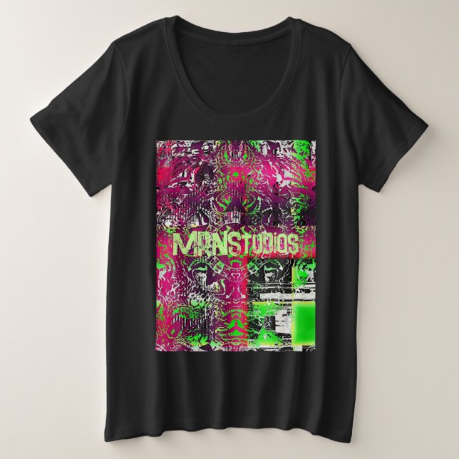 My Name Is Not Donna  Plus Size T-Shirt (Design Front)