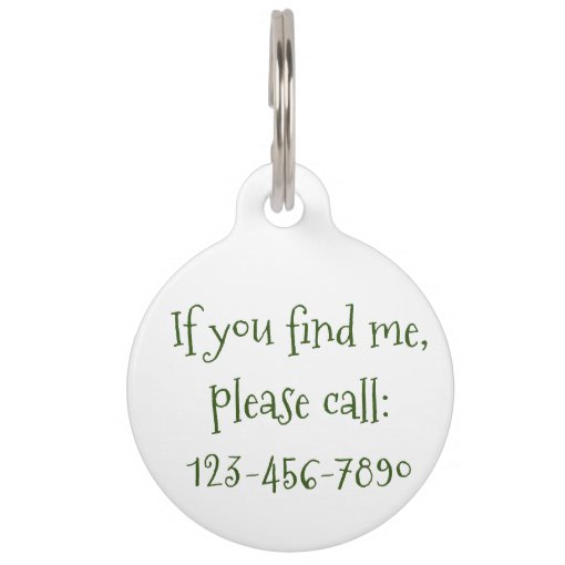 My Name is Pickles Green Sour Dill Pickle Cat Dog Pet Tag Zazzle