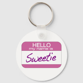 My Name is Sweetie Keychain