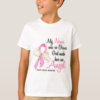 My Nana Is An Angel 2 Breast Cancer T-Shirt