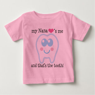 My Nana Love Me Funny Baby T-Shirt