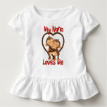My Nana Loves Me Monkey Toddler T-shirt