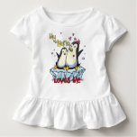 My Nana Loves Me Penguin Toddler T-shirt