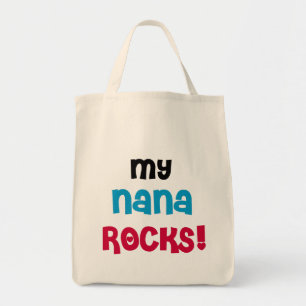 My Nana Rocks T-shirts and Gifts Tote Bag