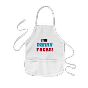 My Nanny Rocks T shirts and Gifts Kids' Apron