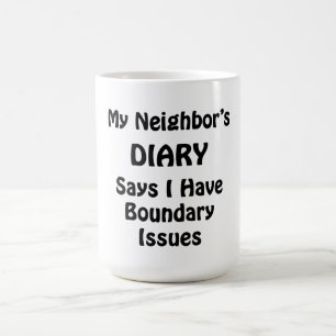 My Neighbor's Diary Coffee Mug