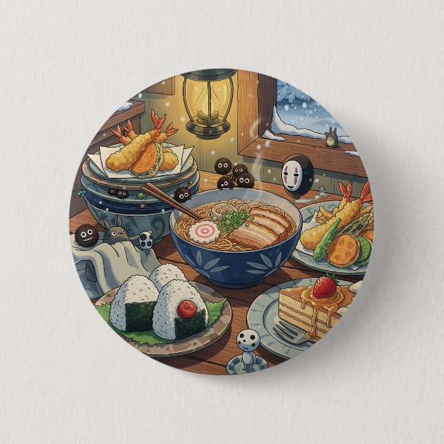 My Neighbor's Dinner Button (Front)