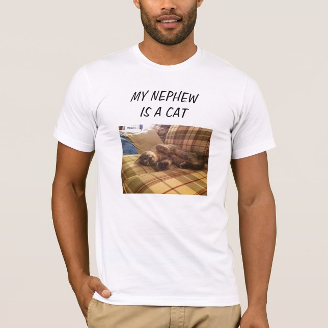 My nephew is a cat T-Shirt (Front)