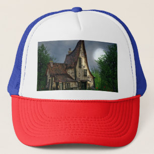 My New House at Night Trucker Hat