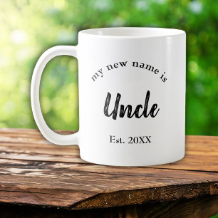 My New Name is Uncle New Uncle Coffee Mug