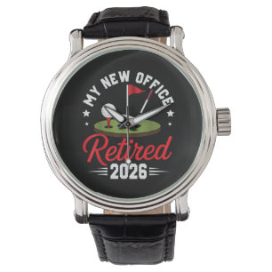 My New Office Retired 2026 Golf Retirement Watch