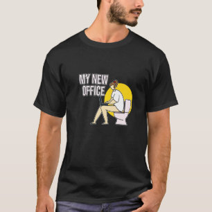 My New Office Work From Home Employee Officer Work T-Shirt