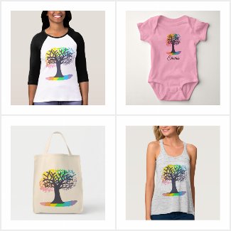 My New Rainbow Tree Collection