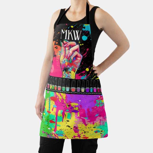 My NEWEST Manicure Nail Technician Apron (Insitu)