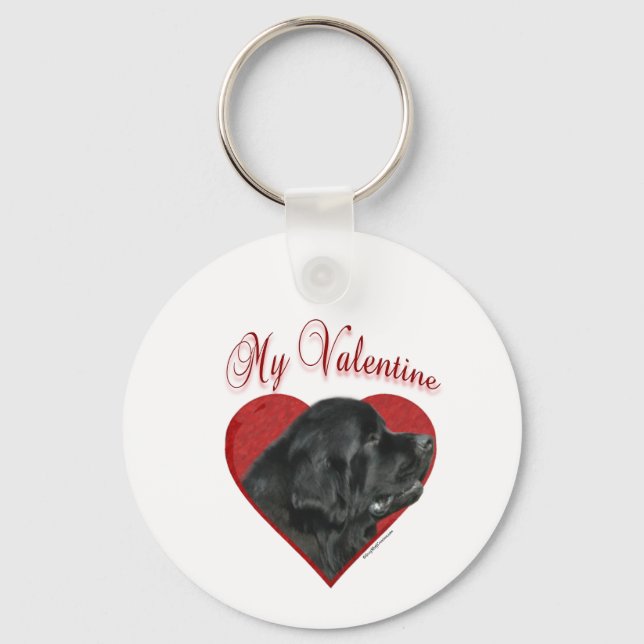 My Newfoundland Valentine Keychain (Front)