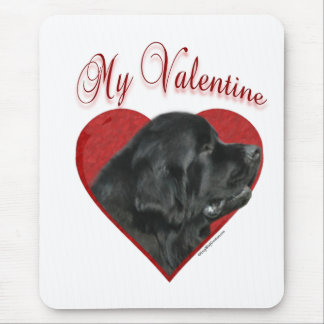 My Newfoundland Valentine Mouse Pad