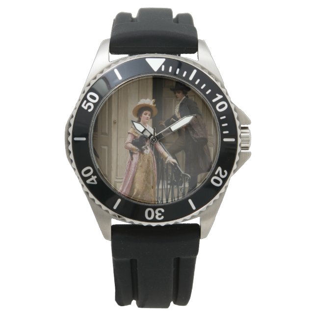 My Next-Door Neighbor (Flirting Couple) (Beauty) Watch (Front)