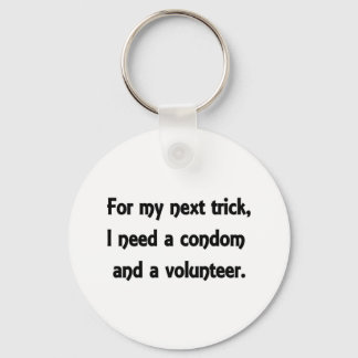 My next trick keychain