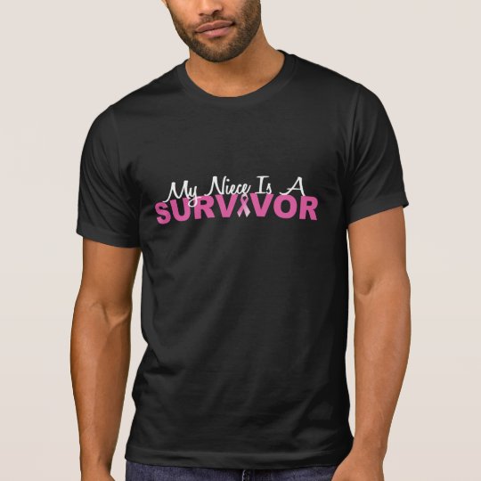 My Niece Is A Survivor (Pink Ribbon) T-Shirt