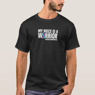 My Niece Is A Warrior Suicide Prevention Awareness T-Shirt