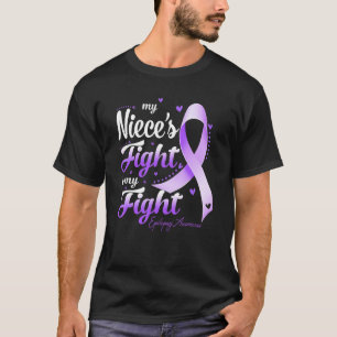 My Niece's Fight Is My Fight Epilepsy Awareness T-Shirt