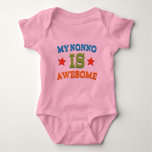 My Nonno is Awesome Baby Bodysuit