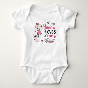 My Nummie Loves Me Baby Bodysuit