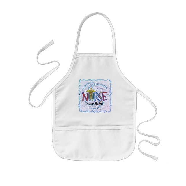 My nurse motto  kids' apron (Front)